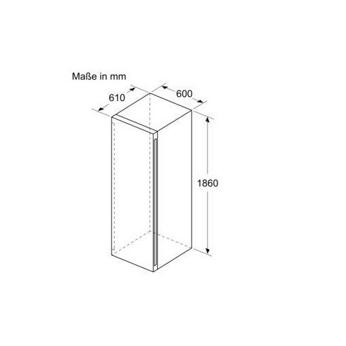 KWK36ABGA Bosch Weinlagerschrank 186 x 60 cm Produktbild Additional View 7 L