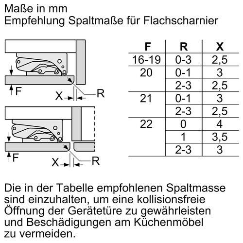 KUL22VFD0 Bosch Unterbau-Kühlautomat 82x60 cm integrierbar Produktbild Additional View 6 L