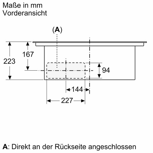 PVS611B16E Bosch Kochfeld mit Dunstabzug Induktion 60cm Rahmenlos aufliegend Produktbild Additional View 7 L