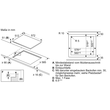 PKN601DP1D Bosch Elektrokochfeld Autark 60cm flächenbündig 2Kreiszone+Bräterzone Produktbild Additional View 7 S