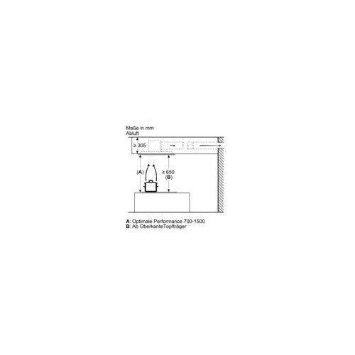 DRC97AQ50 Bosch Deckenlüfter 90cm Edelstahl Produktbild Additional View 8 L