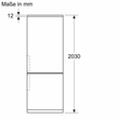 KGN39AICT Bosch Stand-Kühl- Gefrierkombination 203 x 60 cm Edelstahl Produktbild 8 S