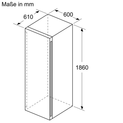 KWK36ABGA Bosch Weinlagerschrank 186 x 60 cm Produktbild Additional View 8 L