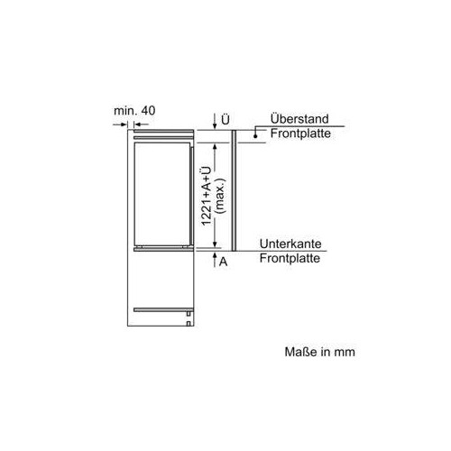 KIL42ADD1 Bosch Einbau-Kühlschrank 122.5 x 56 cm Flachscharnier Produktbild Additional View 8 L