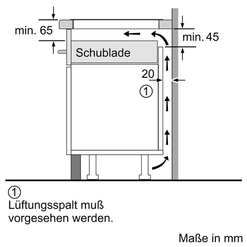 PXX645HC1E Bosch Induktionskochfeld autark Produktbild Additional View 7 L