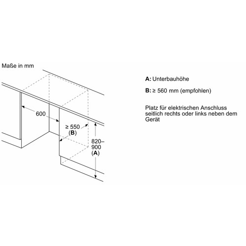 KUL22ADD0 Bosch Geräte Unterbau- Kühlautomat Produktbild Additional View 8 L