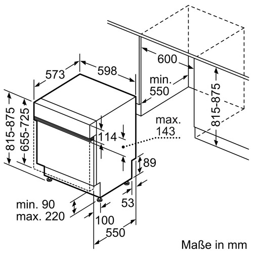 SMI4EVS08E Bosch Teilint. Geschirrspüler 60cm Edelstahl Besteckschublade Produktbild Additional View 7 L