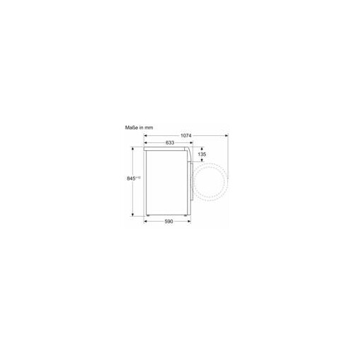 WGH244A40 Bosch Waschmaschine 9kg 1400U/min Produktbild Additional View 8 L