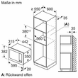 BFL623MB3 Bosch Einbau- Mikrowellengerät 382 x 595 x 335 mm Produktbild 8 S