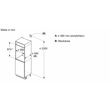 KIR21NSE0 Bosch Einbau-Kühlschrank 88 x 56 Cooler Schleppscharnier Produktbild Additional View 6 S