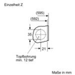 WIW28443 Bosch Einbauwaschmaschine 8 kg 1400 U/min Produktbild Additional View 9 S