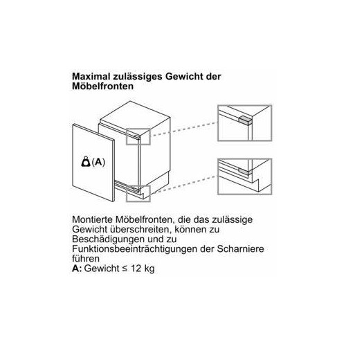 KUL22VFD0 Bosch Unterbau-Kühlautomat 82x60 cm integrierbar Produktbild Additional View 9 L