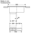 PVS611B16E Bosch Kochfeld mit Dunstabzug Induktion 60cm Rahmenlos aufliegend Produktbild Additional View 9 S