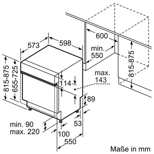 SMI4EVS08E Bosch Teilint. Geschirrspüler 60cm Edelstahl Besteckschublade Produktbild Additional View 8 L