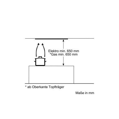 DHL755BL Bosch Lüfterbaustein 75cm Silbermetallic Produktbild Back View L