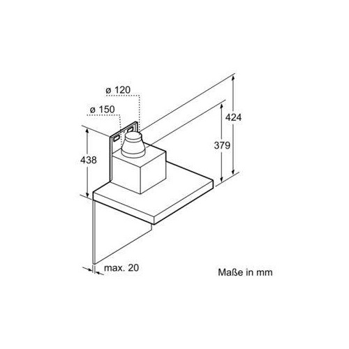 DWB97CM50 Bosch Wandesse 90cm Edelstahl Produktbild Back View L