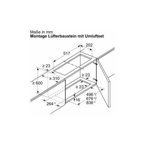 DWZ1IT1D1 Bosch Long Life Umluftset extern Produktbild Additional View 9 L