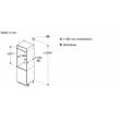 KIL32NSE0 Bosch Einbau-Kühlautomat 102.5 x 56 cm Schleppscharnier Produktbild Back View S