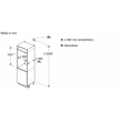 KIR31NSE0 Bosch Einbau-Kühlautomat 102.5 x 56 cm Schleppscharnier Produktbild 8 S