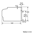 CMG7761B1 Bosch Kompaktbackofen Mikrowellenfunktion  60 x 45 cm Schwarz Produktbild Additional View 9 S