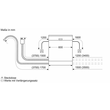 SMP4ECW71S Bosch Unterbau Geschirrspüler 60cm Weiß Besteckschublade Produktbild Back View S