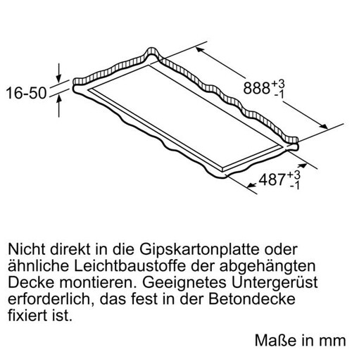 DRC97AQ50 Bosch Deckenlüfter 90cm Edelstahl Produktbild Default L