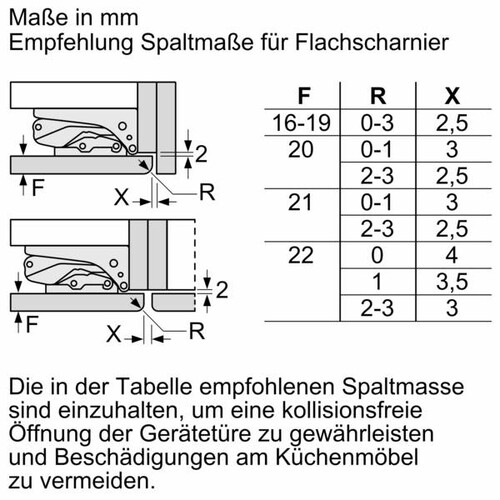 GIN41ACE0 Bosch Einbau-Gefrierschrank 122.1 x 55.8 cm Produktbild Default L