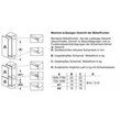 KIS86AFE0 Bosch Einbau-Kühl- Gefrierkombination 177.2 x 55.8 cm Produktbild Default S