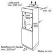 GIV21VSE0 Bosch Einbau-Gefrierschrank 87.4 x 54.1 cm Schleppscharnier Produktbild Default S