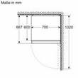 KGN492IDF Bosch Stand-Kühl- Gefrierkombination 203 x 70 cm Edelstahl Produktbild Default S