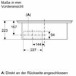 PVQ711F15E Bosch Induktionskochfeld 70cm Rahmenlos mit Dunstabzug Produktbild Default S