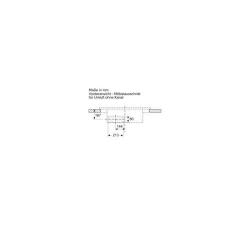 PVS611B16E Bosch Kochfeld mit Dunstabzug Induktion 60cm Rahmenlos aufliegend Produktbild Default L