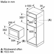 BFR7221B1 Bosch Einbau Mikrowelle 382x594x318 mm Produktbild Back View S