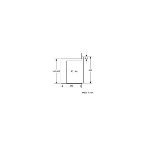 BEL554MB0 Bosch Einbau Mikrowelle 900W schwarz HxBxT: 382x594x388mm Produktbild Default L