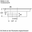 PXX875D67E Bosch Kochfeld mit Dunstabzug Induktion 80 cm Produktbild Side View S