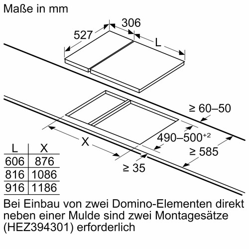 PKF375FP2E Bosch Domino Elektrokochfeld autark Produktbild Default L