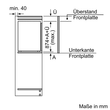 KIR21NSE0 Bosch Einbau-Kühlschrank 88 x 56 Cooler Schleppscharnier Produktbild Additional View 9 S