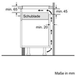 PXY875DW4E Bosch Induktionskochfeld Glaskeramik 80cm Produktbild Side View S