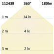 112439 ISOLED LED Kerze Filament E14 2W 165lm 2700K matt warmweiß dimmbarEEI:A++ Produktbild Additional View 2 S