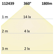 112439 ISOLED LED Kerze Filament E14 2W 165lm 2700K matt warmweiß dimmbarEEI:A++ Produktbild Additional View 3 S