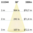 111544 Isoled MR16 Led Strahler 5,5W WW Produktbild Additional View 2 S