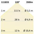 111833 ISOLED LED Downlight WW 6W 120° 3000K inkl. Trafo Produktbild Additional View 2 S