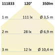 111833 ISOLED LED Downlight WW 6W 120° 3000K inkl. Trafo Produktbild Additional View 3 S