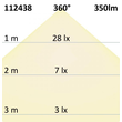 112438 ISOLED LED Kerze Filament E14 4W 340lm 2700K klar warmweiß dimmbarEEI:A++ Produktbild Additional View 2 S