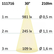 111716 Isoled MR11 LED 2W 30° GU4 3000K Produktbild Additional View 2 S