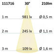 111716 Isoled MR11 LED 2W 30° GU4 3000K Produktbild Additional View 3 S