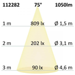 112282 ISOLED ES111 GU10 COB SPOT 13W 75° WW 3000K 800lm Produktbild Additional View 2 S