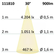 111810 Isoled AR111 G53 Spot, 11W, 30°, warmweiß Produktbild Additional View 2 S