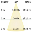 113057 ISOLED EB-Strahler LED 10W IP65 4000K 60° 875lm dimmbar inkl. Trafo Produktbild Additional View 2 S