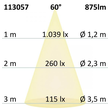 113057 ISOLED EB-Strahler LED 10W IP65 4000K 60° 875lm dimmbar inkl. Trafo Produktbild Additional View 3 S